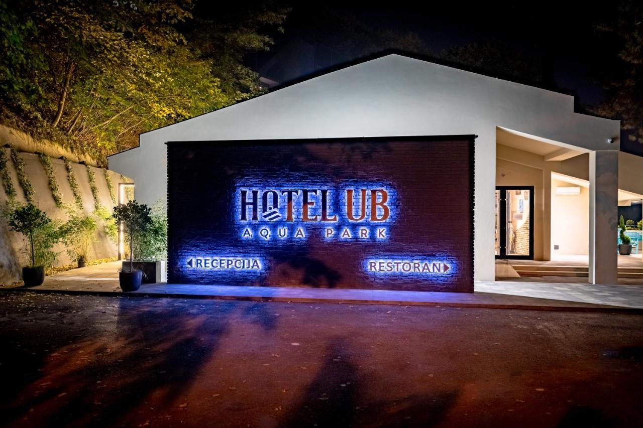 Hotel Ub Aqua Park Ub Bagian luar foto