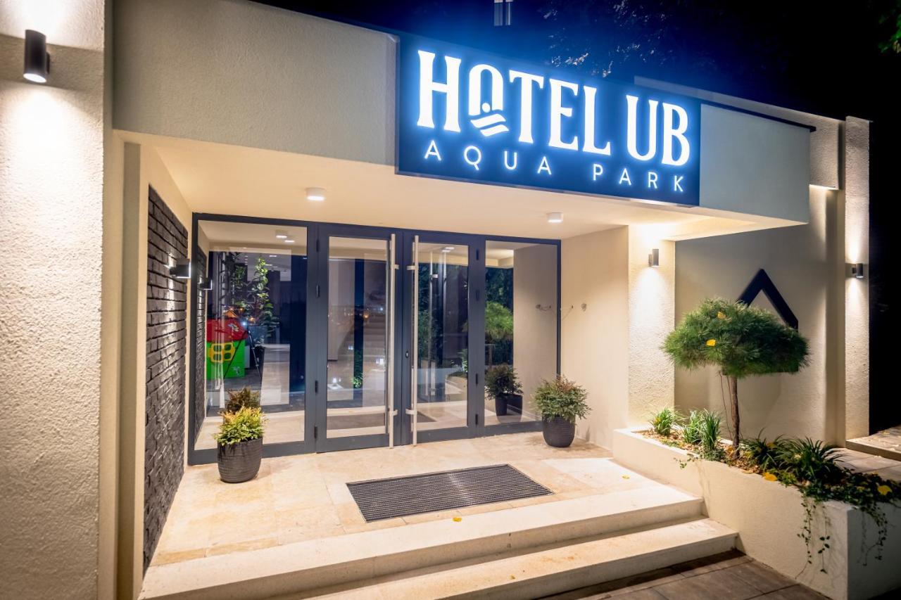 Hotel Ub Aqua Park Ub Bagian luar foto